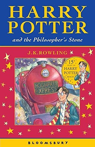Harry Potter and the Philosopher's Stone by J K Rowling