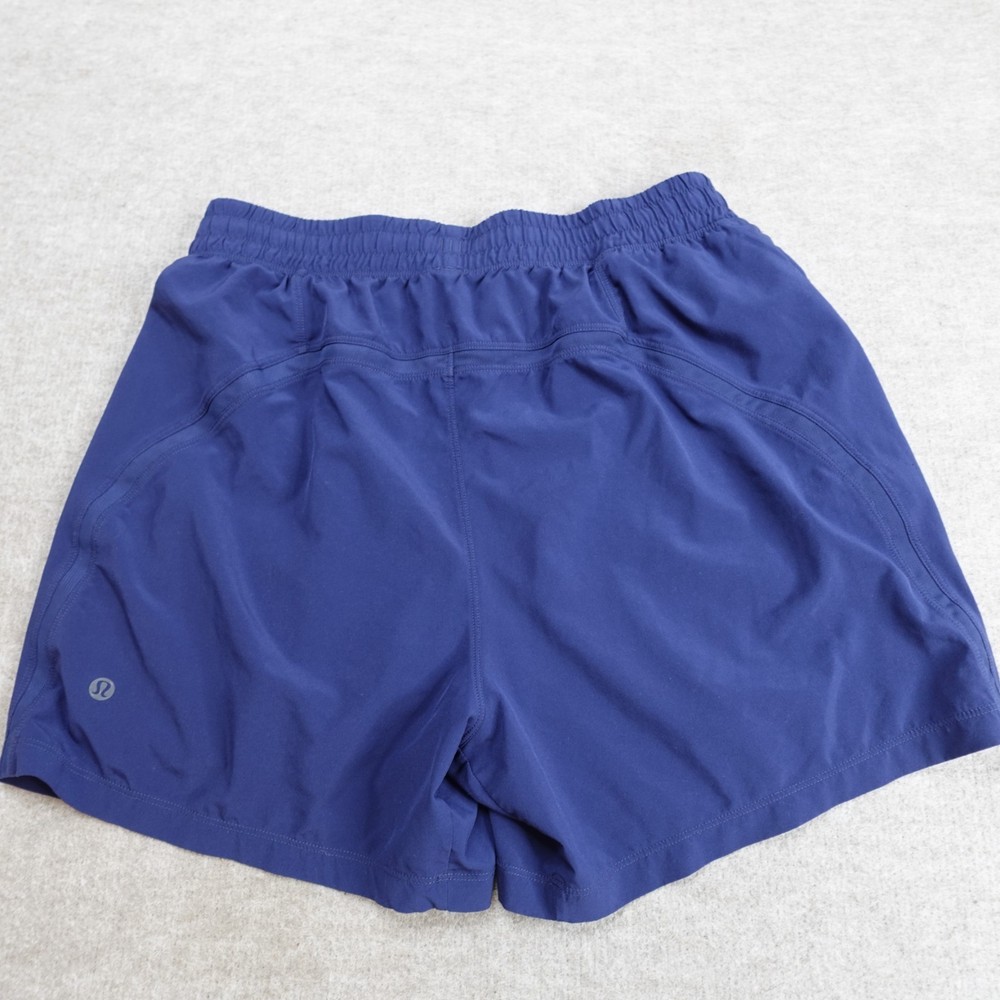Lululemon Mens Shorts Medium Blue Pace Breaker Linerless Recent LM7B86S