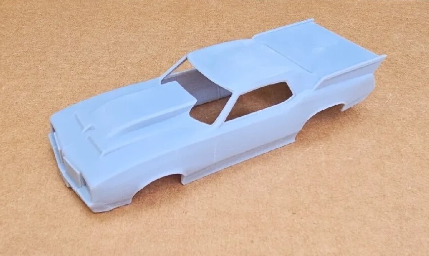 1/25 1972 Olds Cutlass Outlaw Street Pro Mod Body - ABS-Like Resin 3D Printed