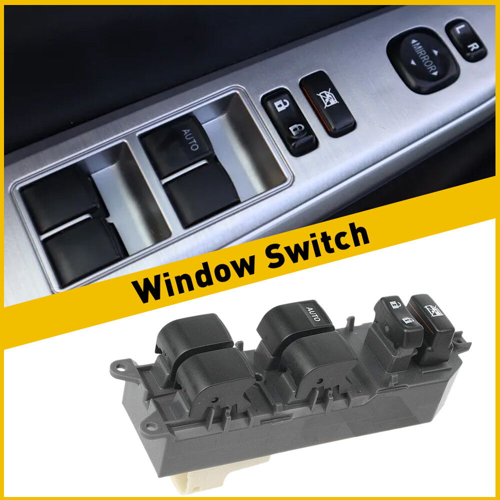 New Master Power Window Switch 15Pin Front Side Driver for 2006-2012 Toyota RAV4