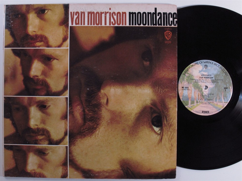 VAN MORRISON Moondance WARNER BROS LP gatefold d