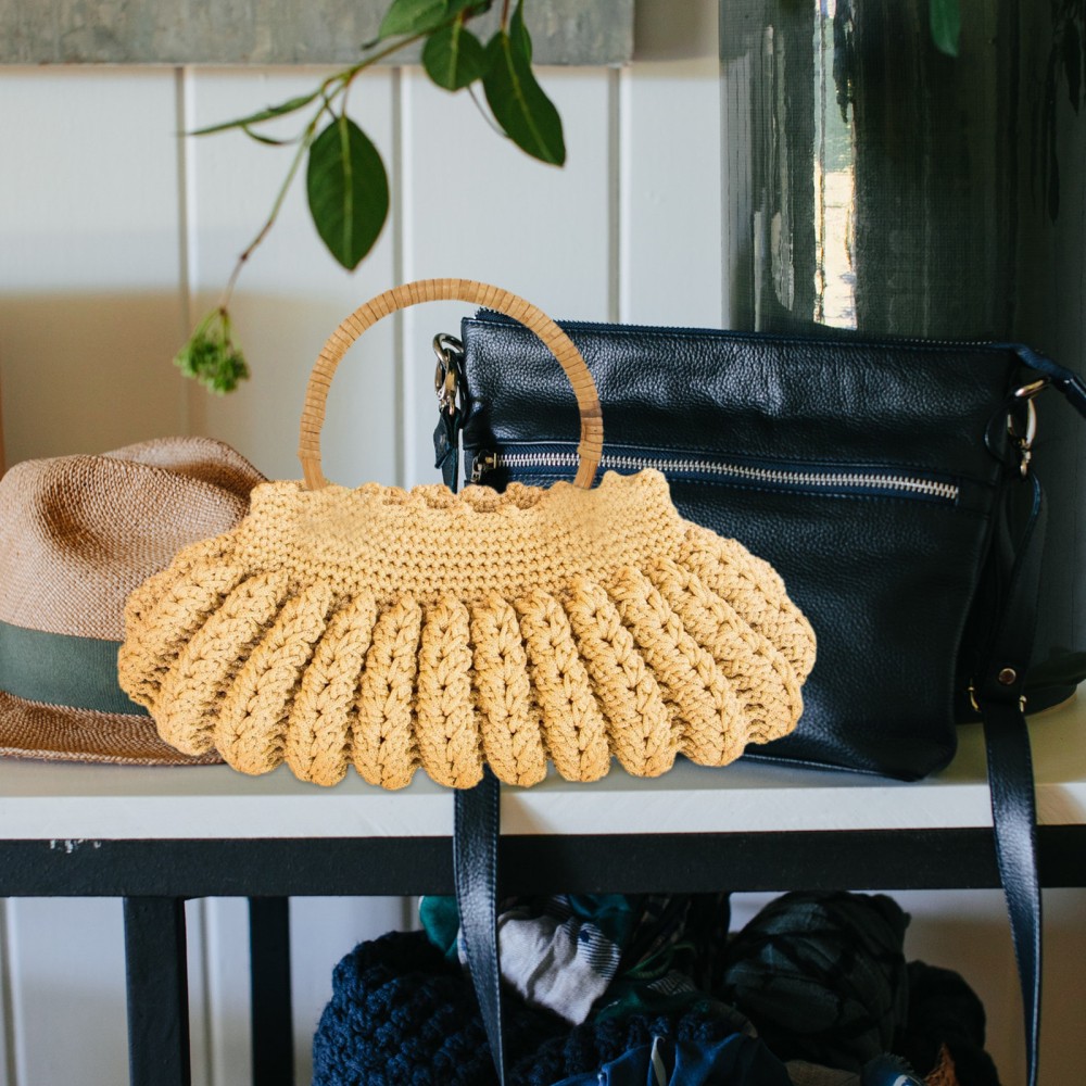 2 Pcs Braided Wicker Handles for Handbags and Travel Bags