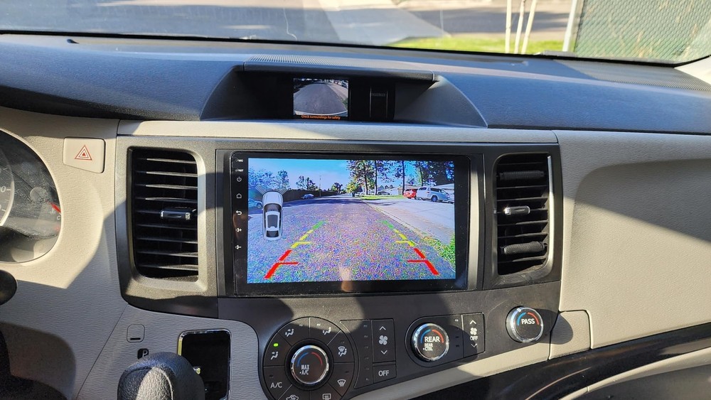 Radio Car Stereo Carplay GPS Nav w/Camera For Toyota Sienna 2011-2014 Android 13