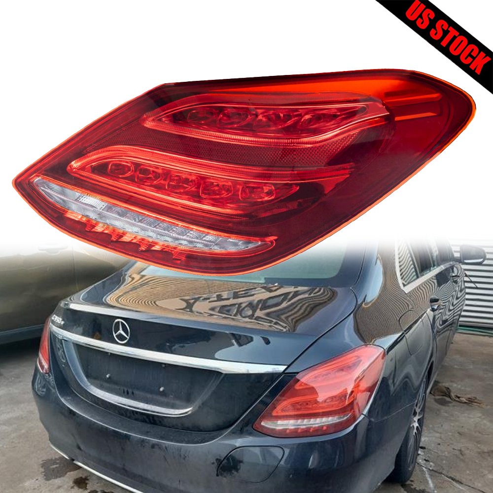 Tail Light For 2015-2018 Mercedes Benz W205 C250 C300 C400 Rear Lamp Taillight