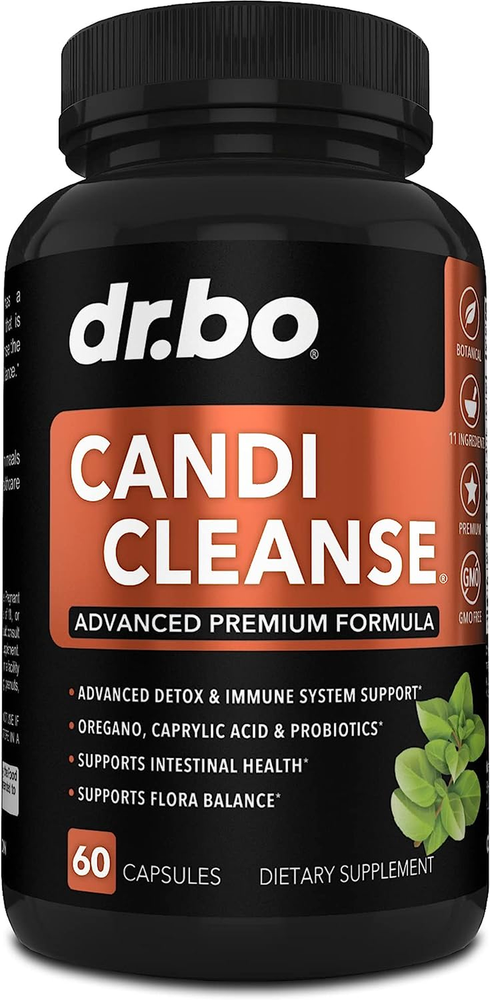 Candi Cleanse Support Supplement Pills - anti Overgrowth Supplements for Women &