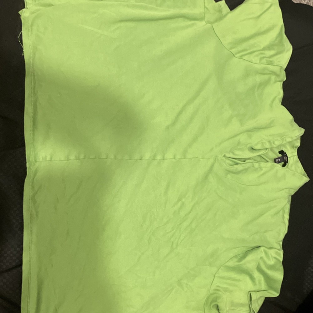 Talbots Green Solid Short Sleeve Round Neck T-Shirt Plus Size 3X