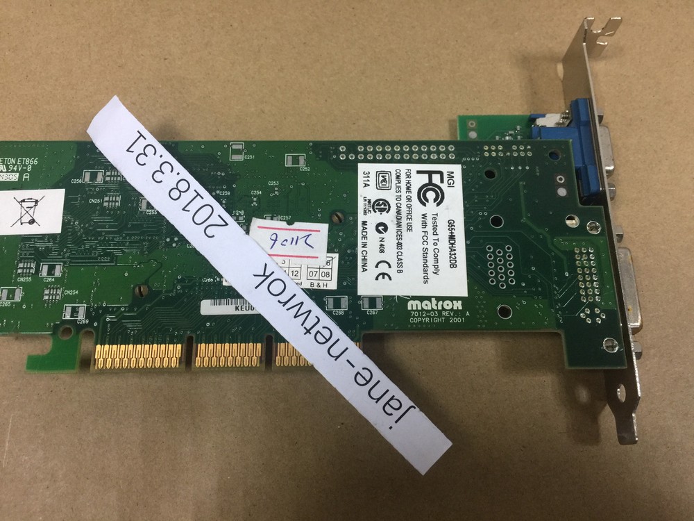 1PCS USED G55+MDHA32DB 7012-03 REV A via DHL or Fedex fast shipping