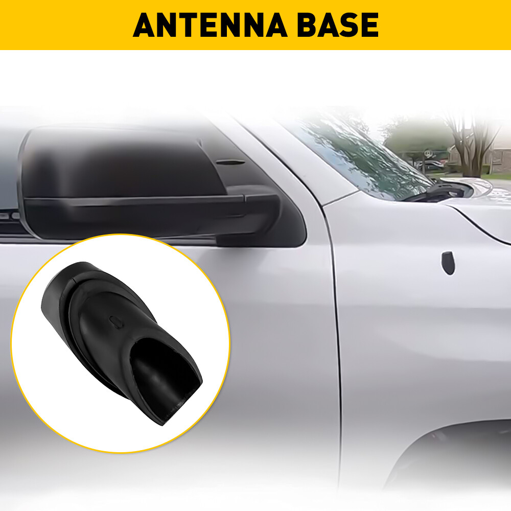 BLACK ORNAMENT BEZEL Antenna Base Fit For 2014-2020 Toyota TUNDRA Autopart