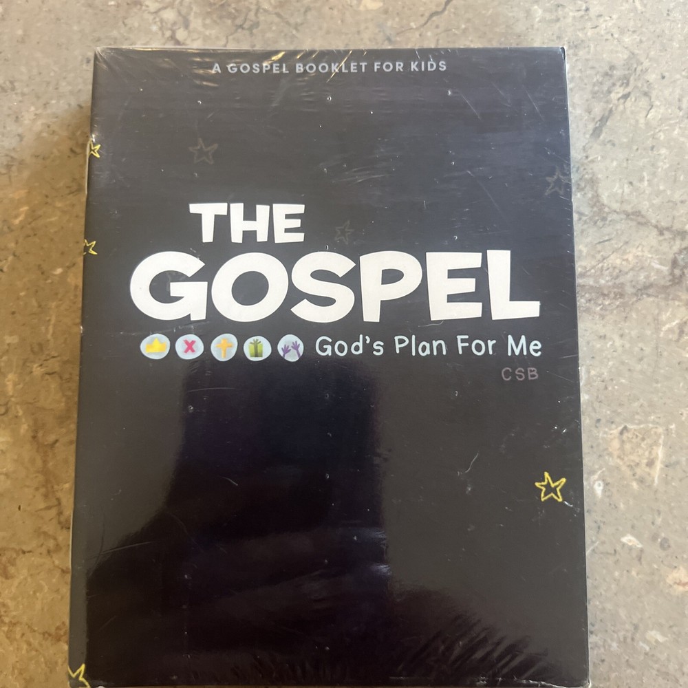 The Gospel: God's Plan for Me - Leader Guide Sealed 10 Pamphlets