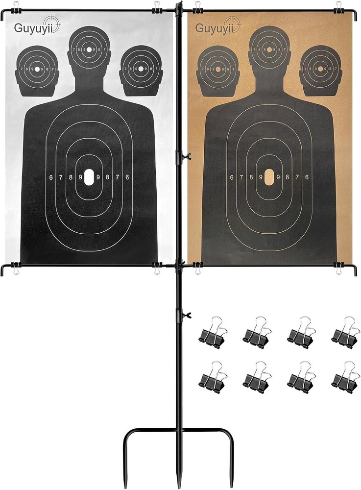 Portable and Adjustable Target Stand by Guyuyii - A-Shooting