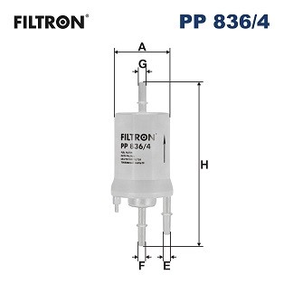 PP 836/4 FILTRON Fuel Filter for AUDI,SEAT,SKODA,VW