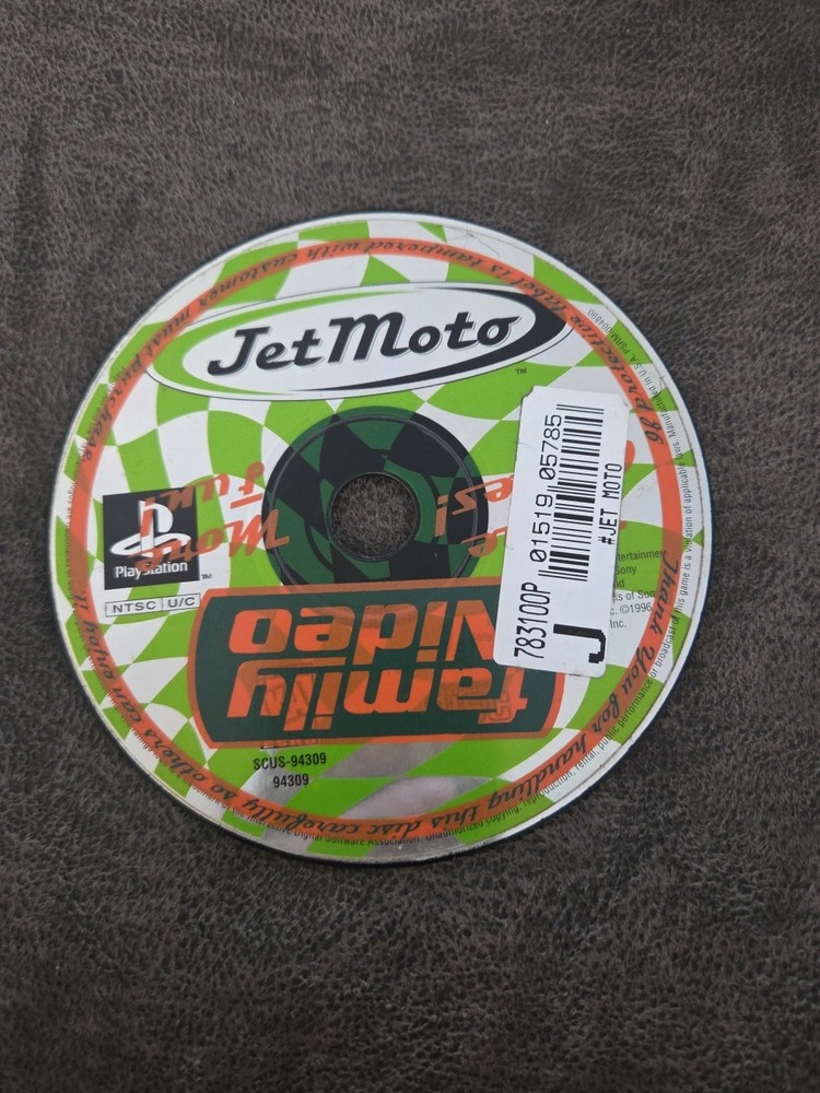 Jet Moto (Sony PlayStation 1, 1997)/ DISC ONLY