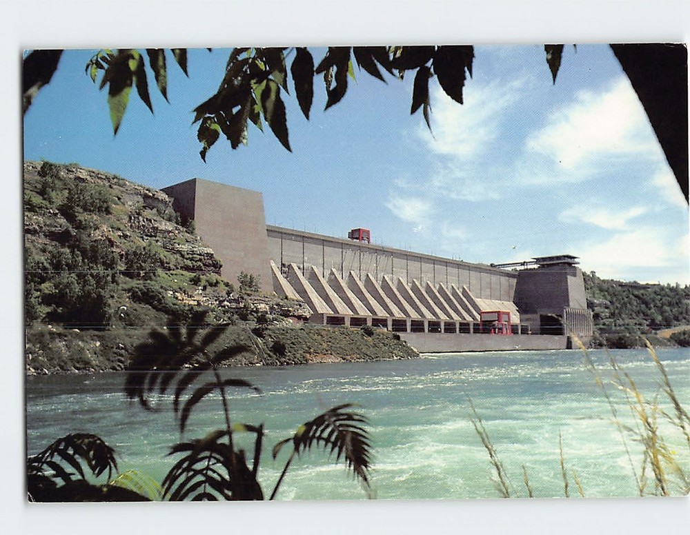 Postcard Niagara Power Project New York USA
