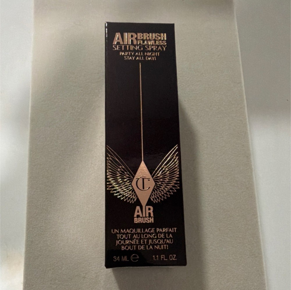 Charlotte Tilbury Airbrush Flawless Setting Spray 1.1 fl oz, Lightweight, Floral