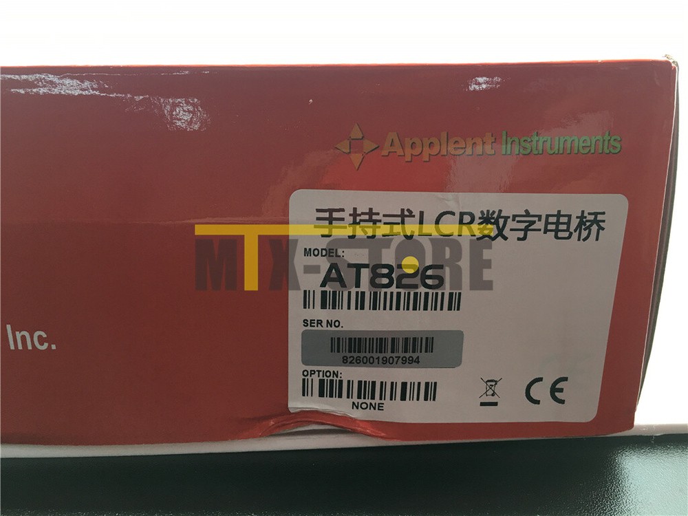 1PC New APPLENT AT826 Handheld LCR Digital Meter Electric Bridge 100Hz-100kH
