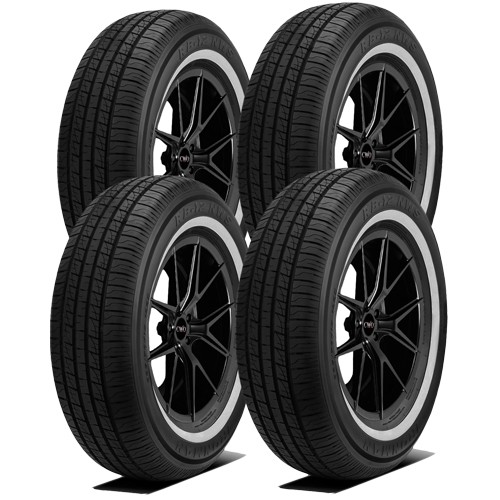(QTY 4) 235/75R15 Ironman RB-12 NWS 105S SL White Wall Tires