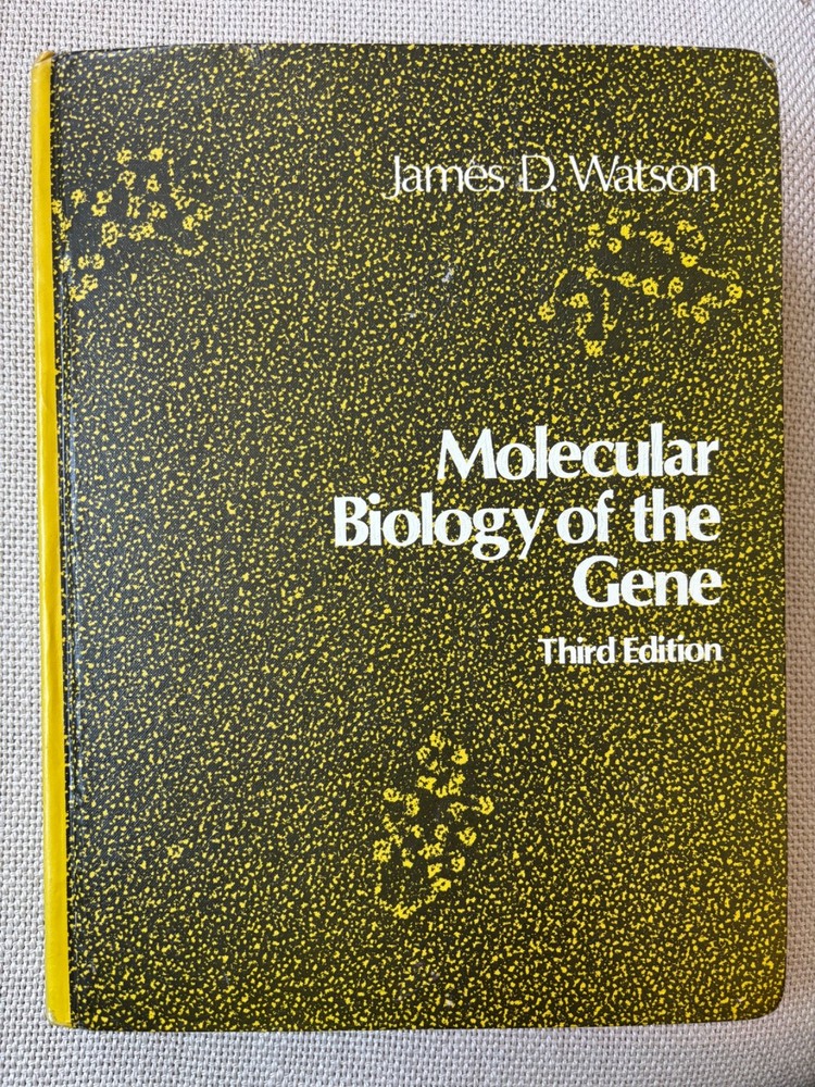 Molecular Biology of the Gene Third Edition James D. Watson 1976 Hardcover Book