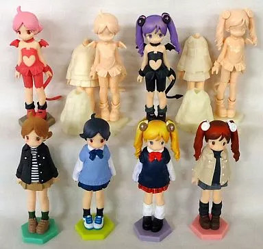 Wonder Festival Stylish Thief of Wanda & Reset! Mini Figure Set of 8
