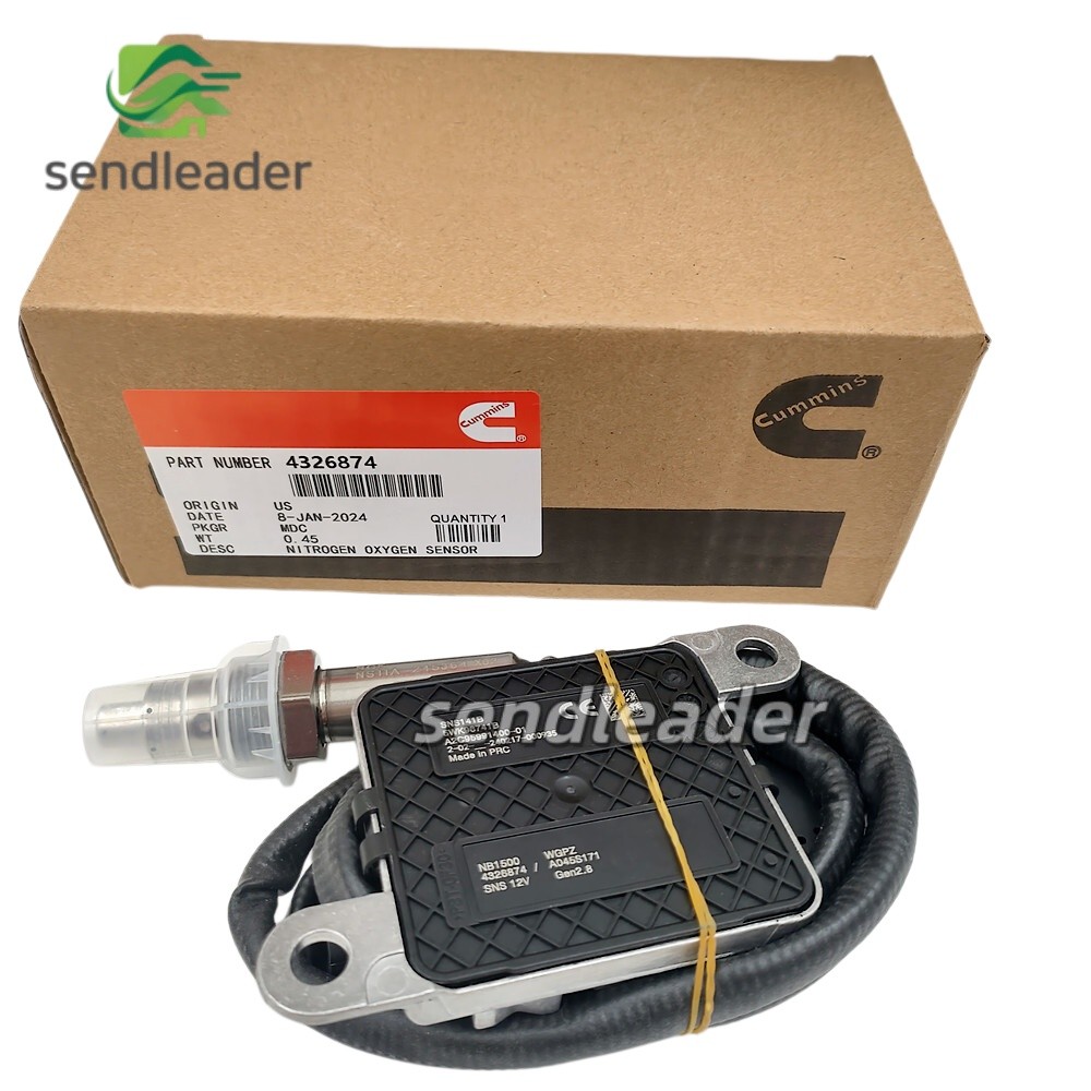 New 4326874 Nitrogen Oxygen Nox Sensor Outlet Exhaust For Cummins 11.0L 15.0L