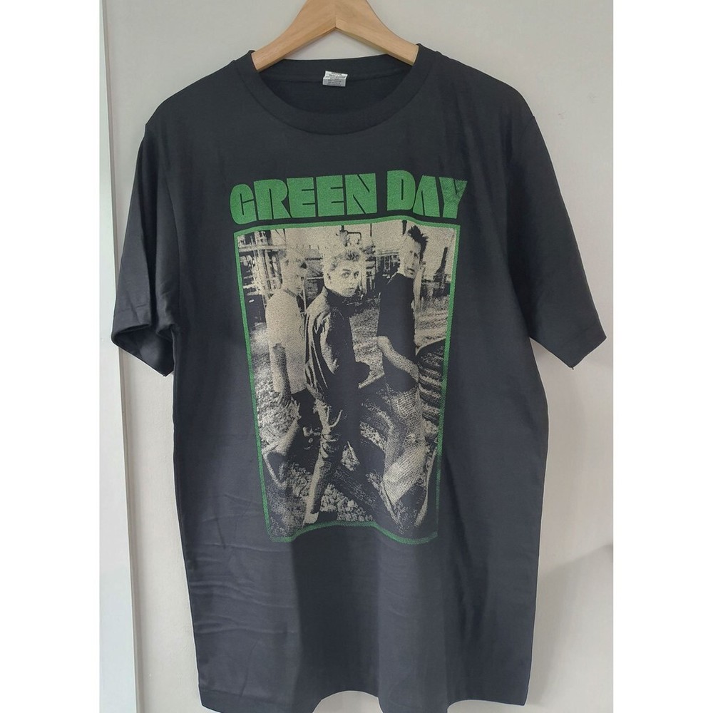 Green Day punk rock band black t-shirt, unisex shirt, Green Day rock band TE8146