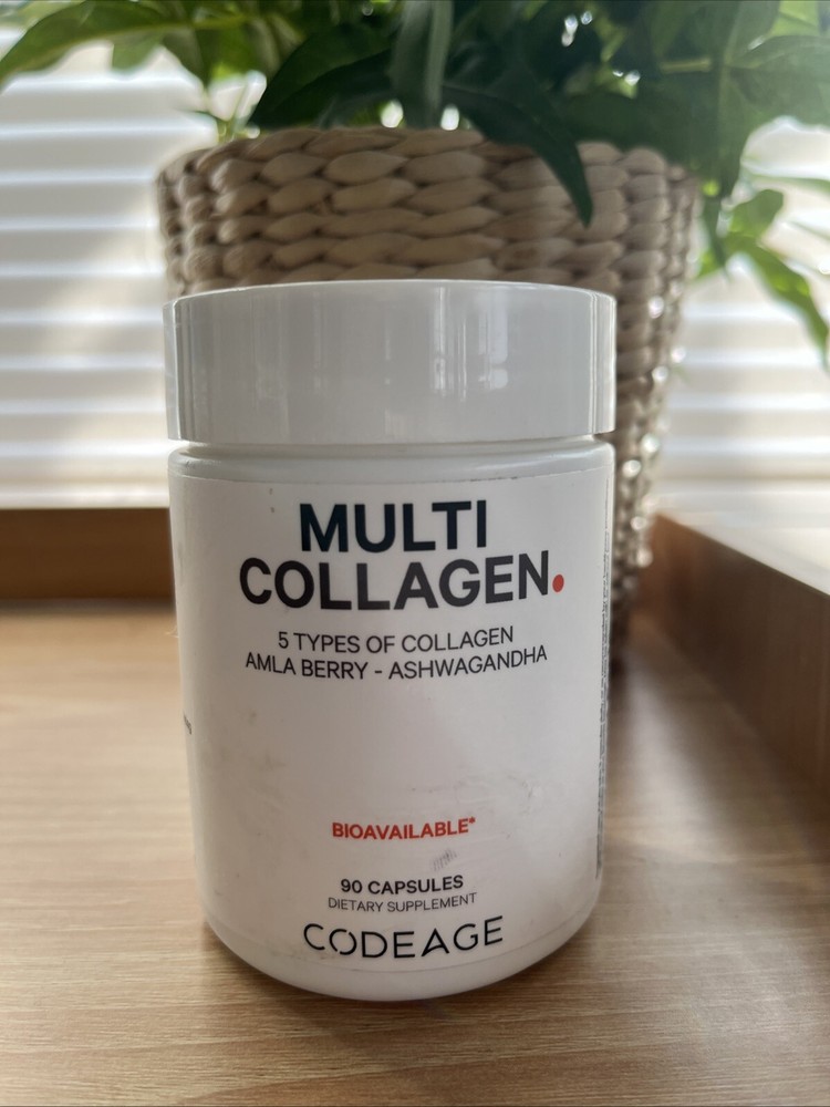 Codeage Multi Colágeno Biodisponible 5 Tipos 90 Cápsulas Caduca 12/25