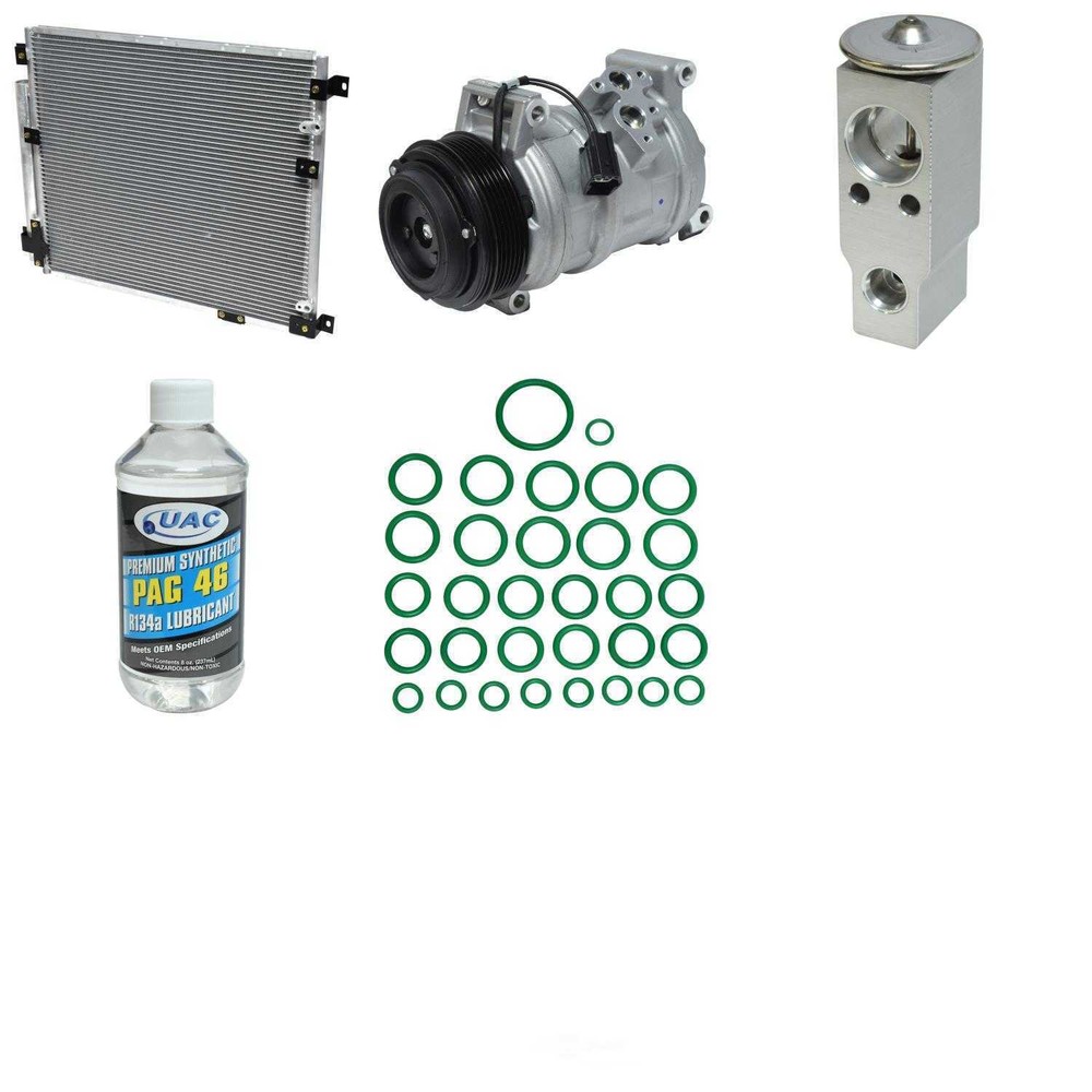 A/C Compressor & Condenser Replacement Kit for 07-09 Cadillac SRX 3.6L V6