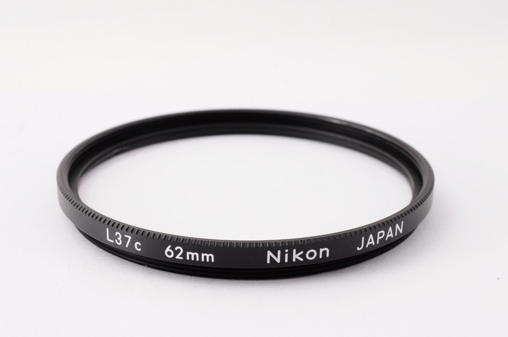 MINT Nikon L37c 62mm Clear Lens Filter Japan