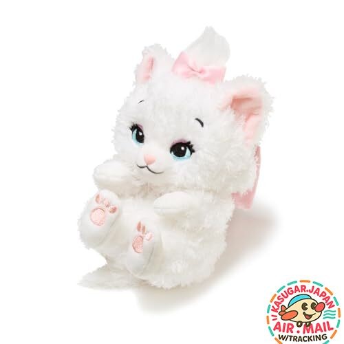 Sekiguchi Disney The Aristocats Marie Kororin Plush H19cm fm Japan w/Tracking