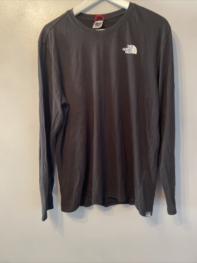 The North Face Men’s Long Sleeve T-Shirt Size S Black