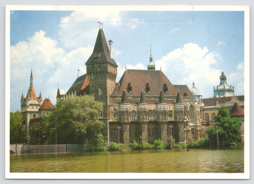 Budapest Hungary~The Vajdahunyad Castle~Now Agricultural Museum~Continental PC