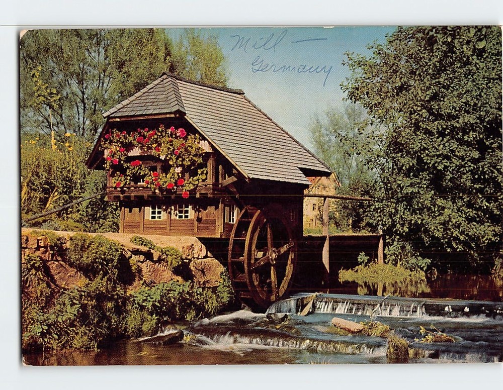 Postcard  Mühle im Schwarzwald Germany