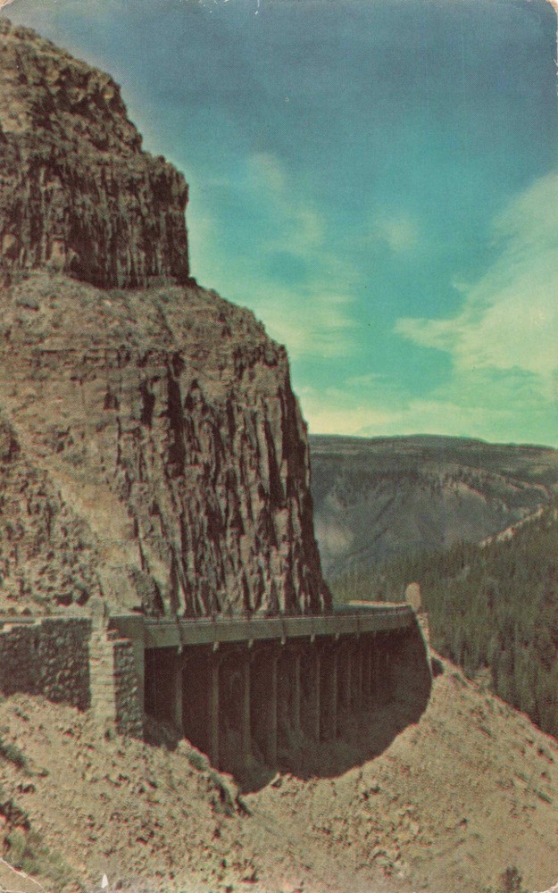 Golden Gate Canyon - Yellowstone National Park - Wyoming WY - Postcard