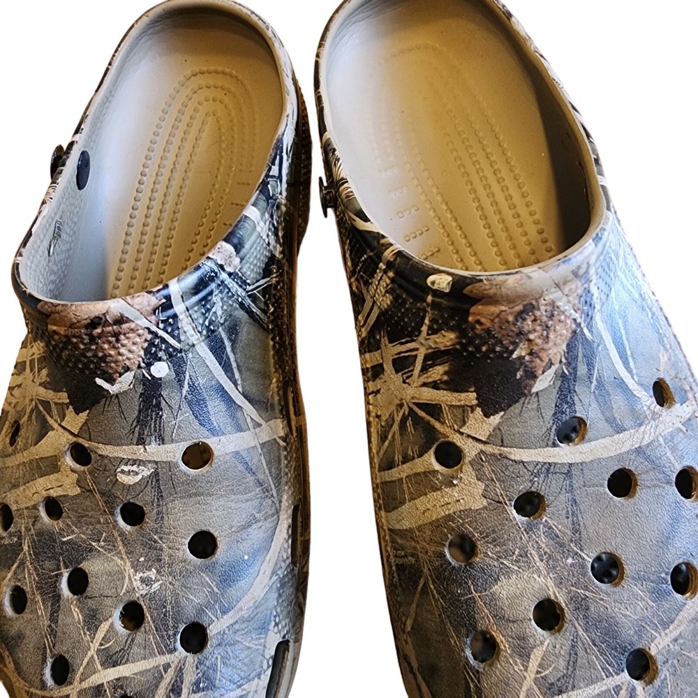 Crocs All Terrain Realtree Edge Camo Men Size 9 Women Size 11