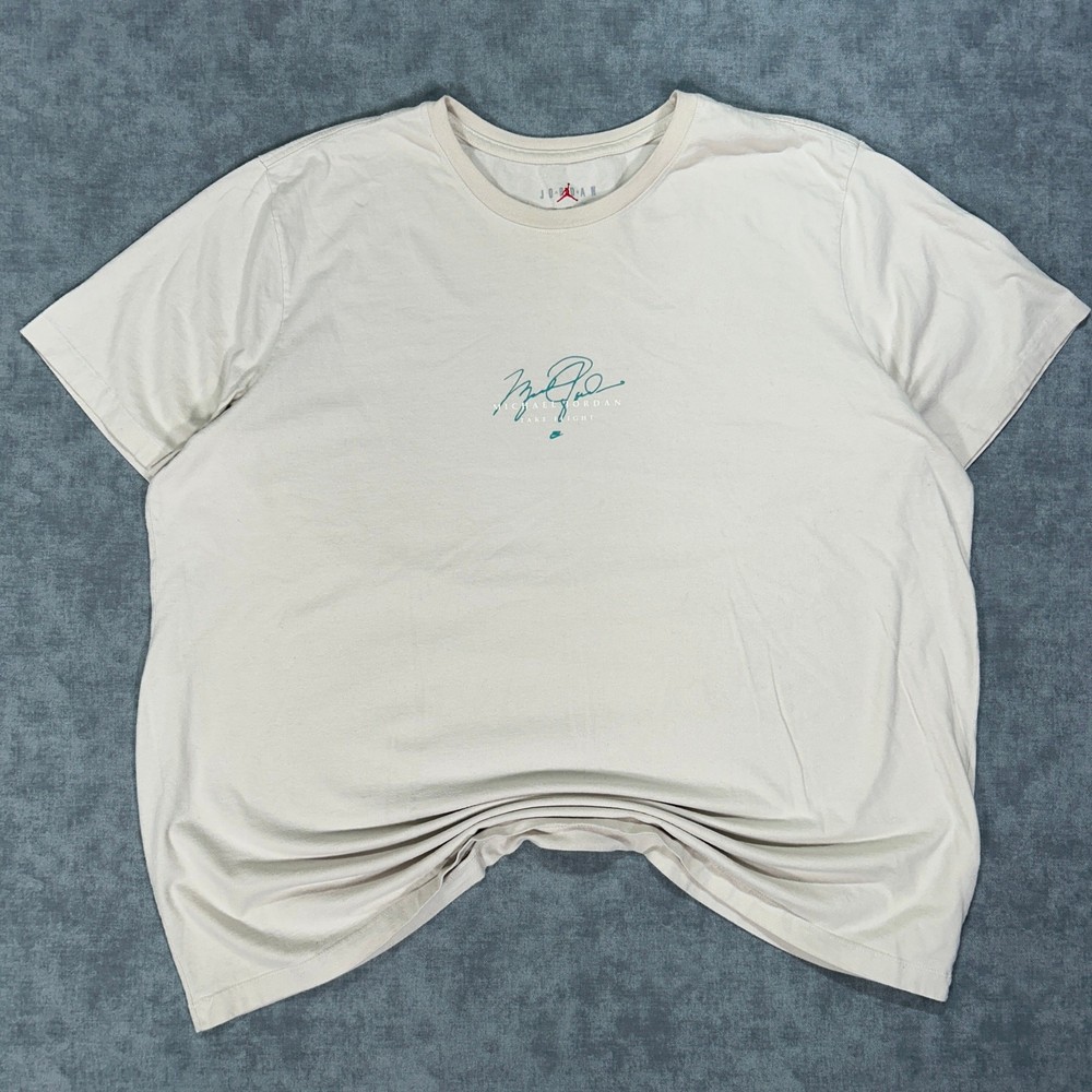 Nike Michael Jordan Signature take flight minimalist streetwear tshirt mens 3XL