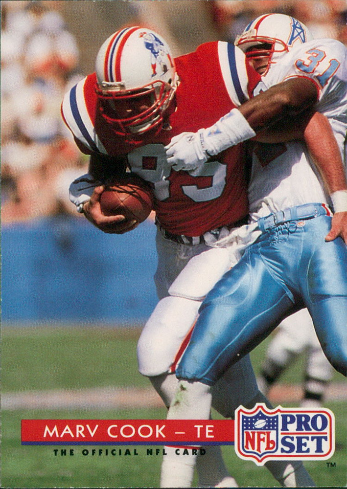 1991 Pro Set - Marv Cook #227