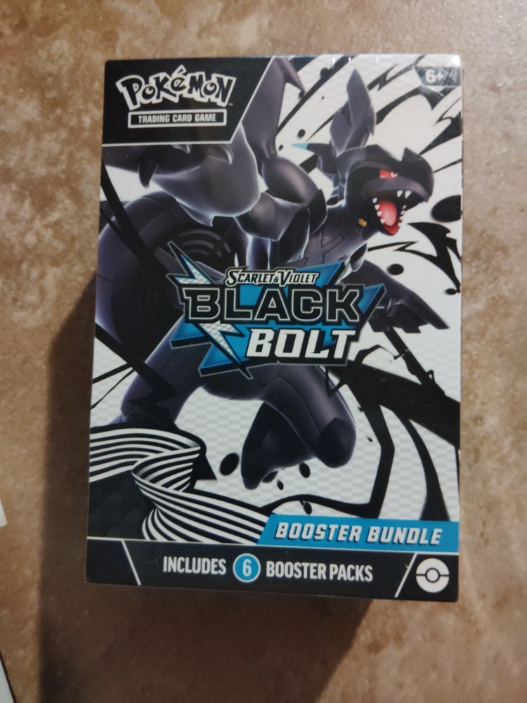 Pokemon TCG: Scarlet & Violet Black Bolt Booster Bundle Factory Sealed