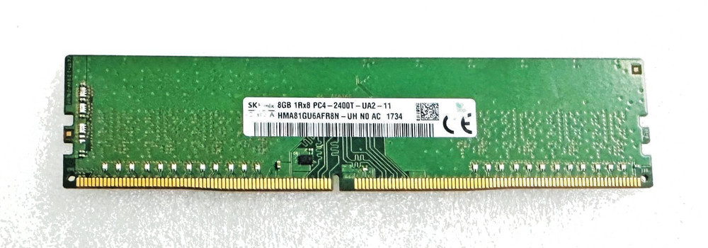 SK HYNIX HMA81GU6AFR8N-UH 8GB 1Rx8 DDR4 PC4-2400T UDIMM DESKTOP MEMORY