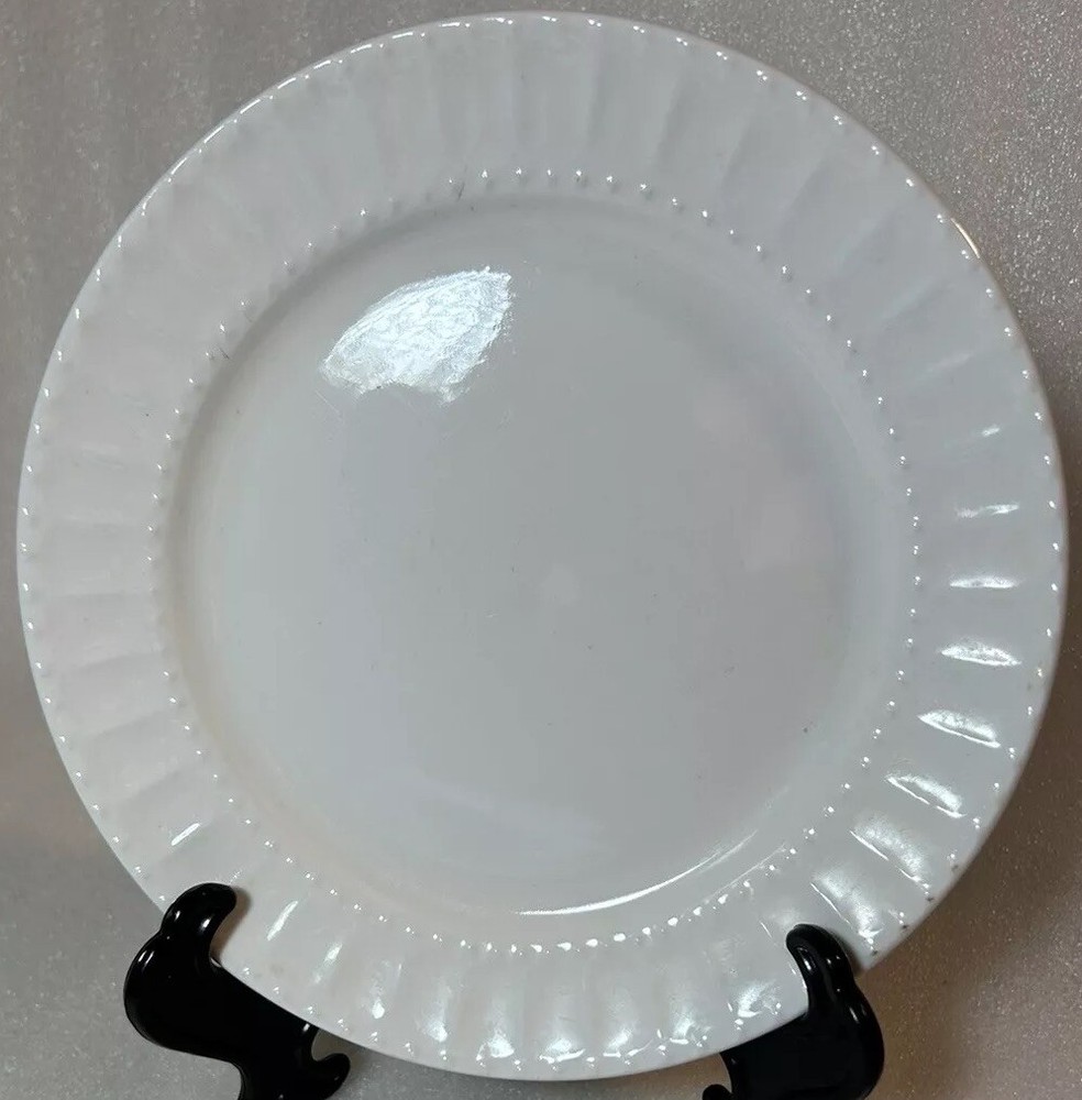Gibson Everyday Regalia White Salad Or Dessert 8in Plate 10045448 Replacement