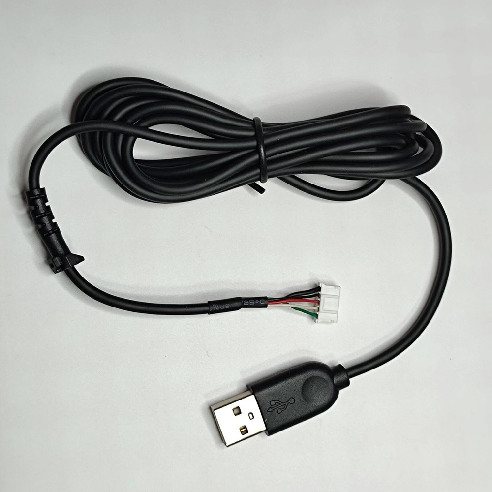 5Pin USB Replacement Cable for Logitech G102 G102 Hero Gaming Mouse 180CM