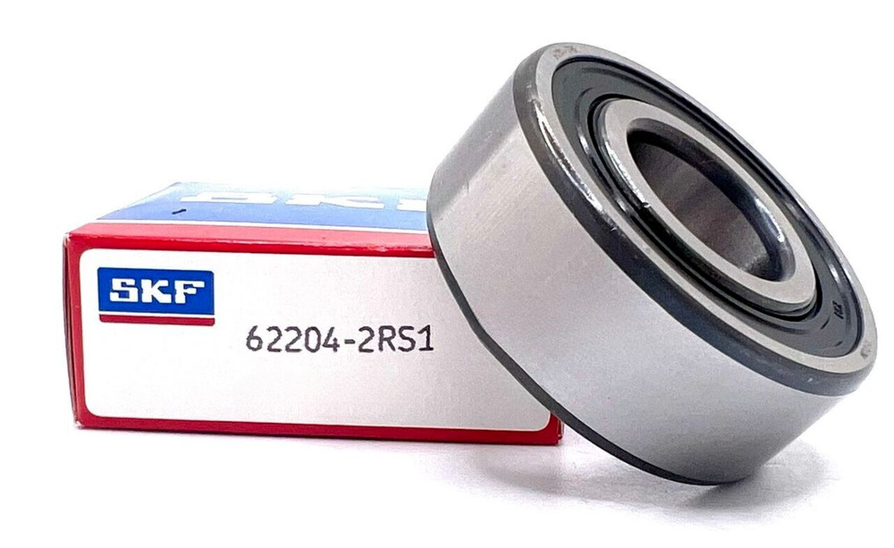 NEW SKF 62204 2RS1 DEEP GROOVE BALL BEARING, RUBBER SEALED 20x47x18mm