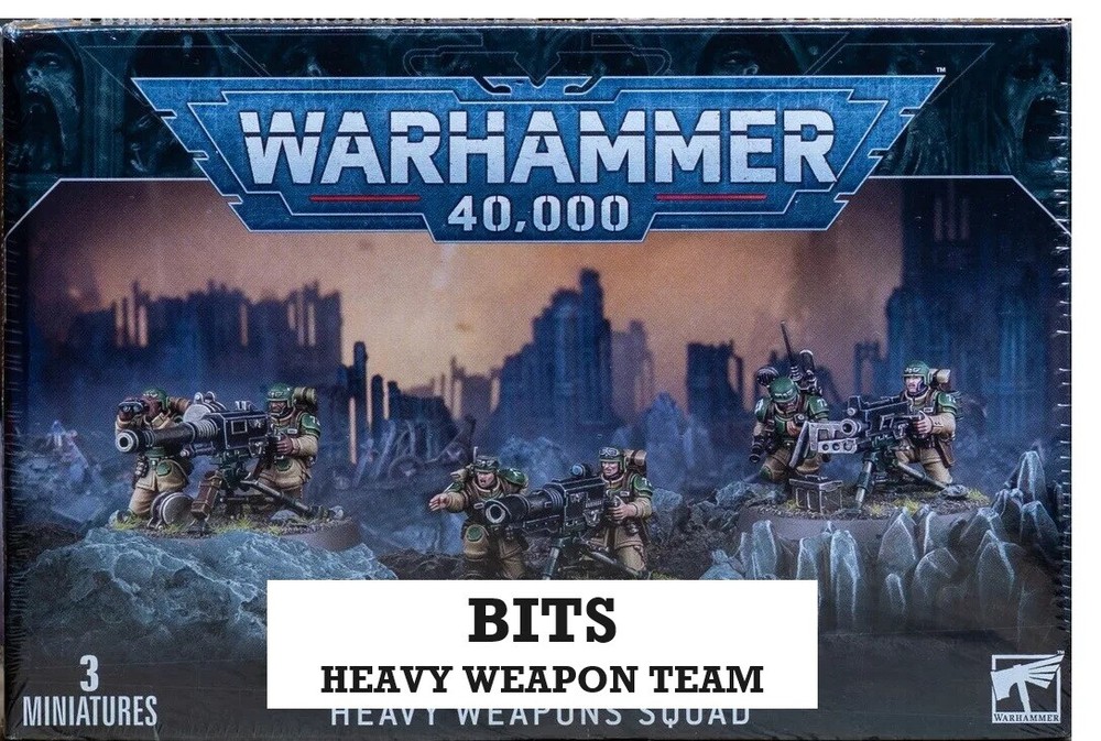 Warhammer 40k Astra Militarum Heavy Weapon Team BITS BITZ Multi Listing