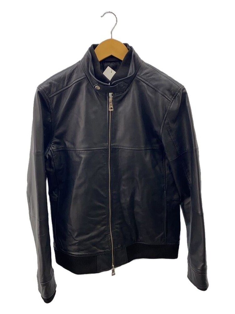 Akm Leather Jacket Blouson/M/Sheep Leather/Nvy/Aso-921 11001