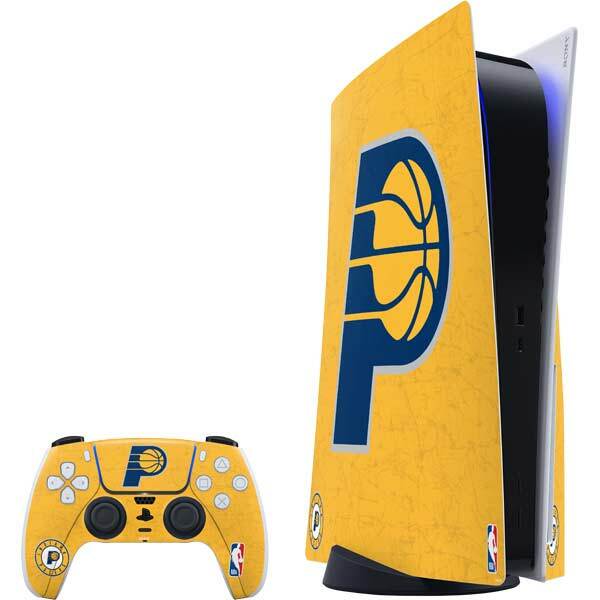 NBA Indiana Pacers PS5 Bundle Skin - Indiana Pacers Distressed