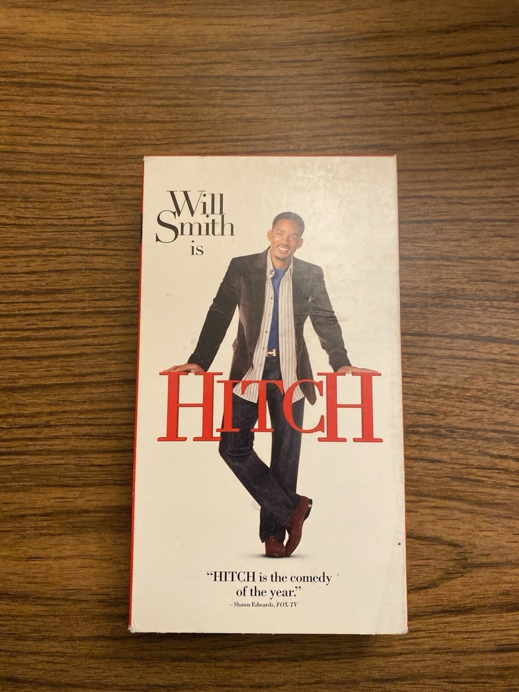 Sony Pictures Hitch (2005) VHS NTSC Full Screen PG-13 Romantic Comedy Will Smith