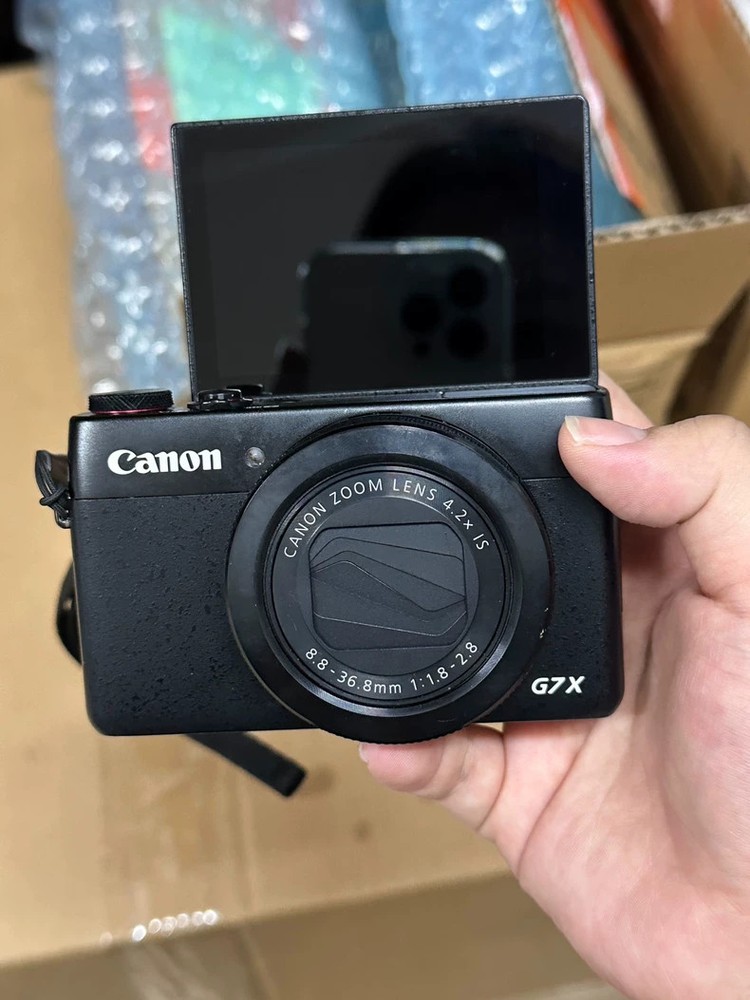 Canon PowerShot G7 X Black 20.2MP Compact Digital Camera English