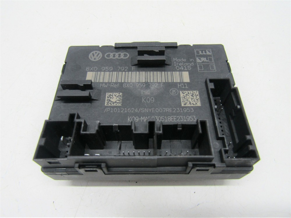 AUDI A1 2015-18 NEARSIDE FRONT DOOR CONTROL MODULE (5 DOOR) 8X0959792F    #0587