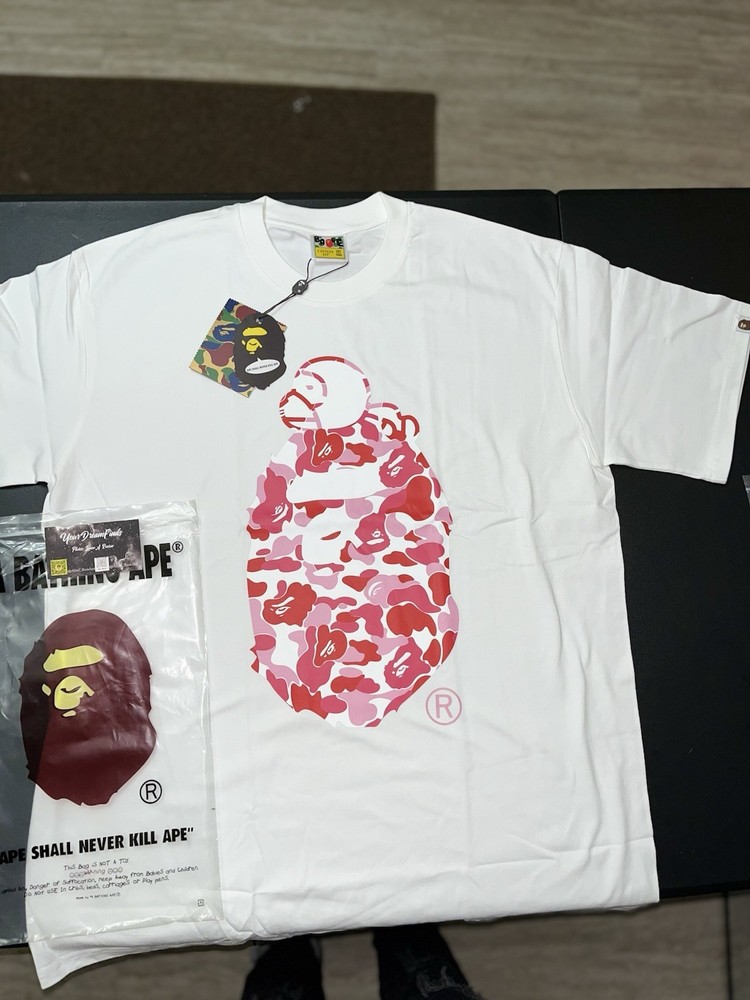 BAPE ABC Camo Milo On Big Ape T-Shirt Size 3XL
