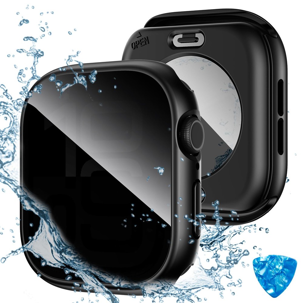 Tensea (2-in-1 for Apple Watch Screen Protector Case Series 10 SE 9 8 7 6 5 4, W