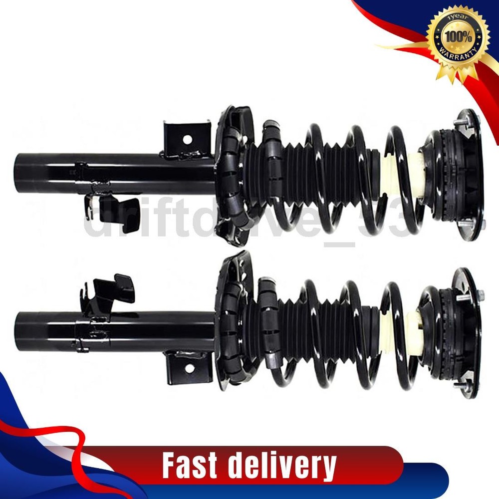 FCS Complete Struts with Coil Spring Pair for 2011-2015 Volvo S60  