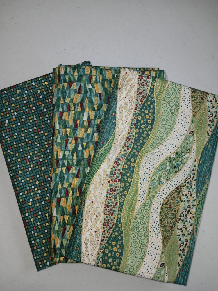 Lot 3 yard Focus Light Dark name brand cotton spring on trend Fabric Cafe look